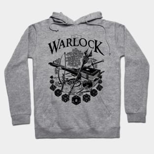 RPG Class Series: Warlock - Black Version Hoodie